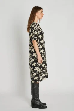 Philosophy Blues Original naisten mekko, MINT DRESS Mustavalkoinen