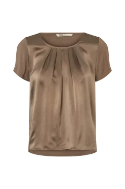 Philosophy Blues Original naisten pusero Meise Top, tummanruskea