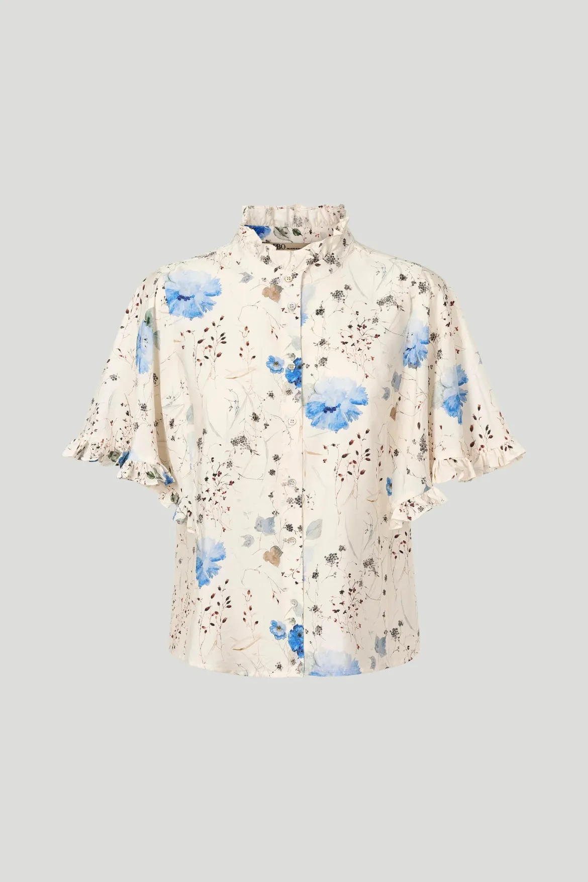 Philosophy Blues Original naisten pusero Diversity Shirt, valkopohjainen kuosi