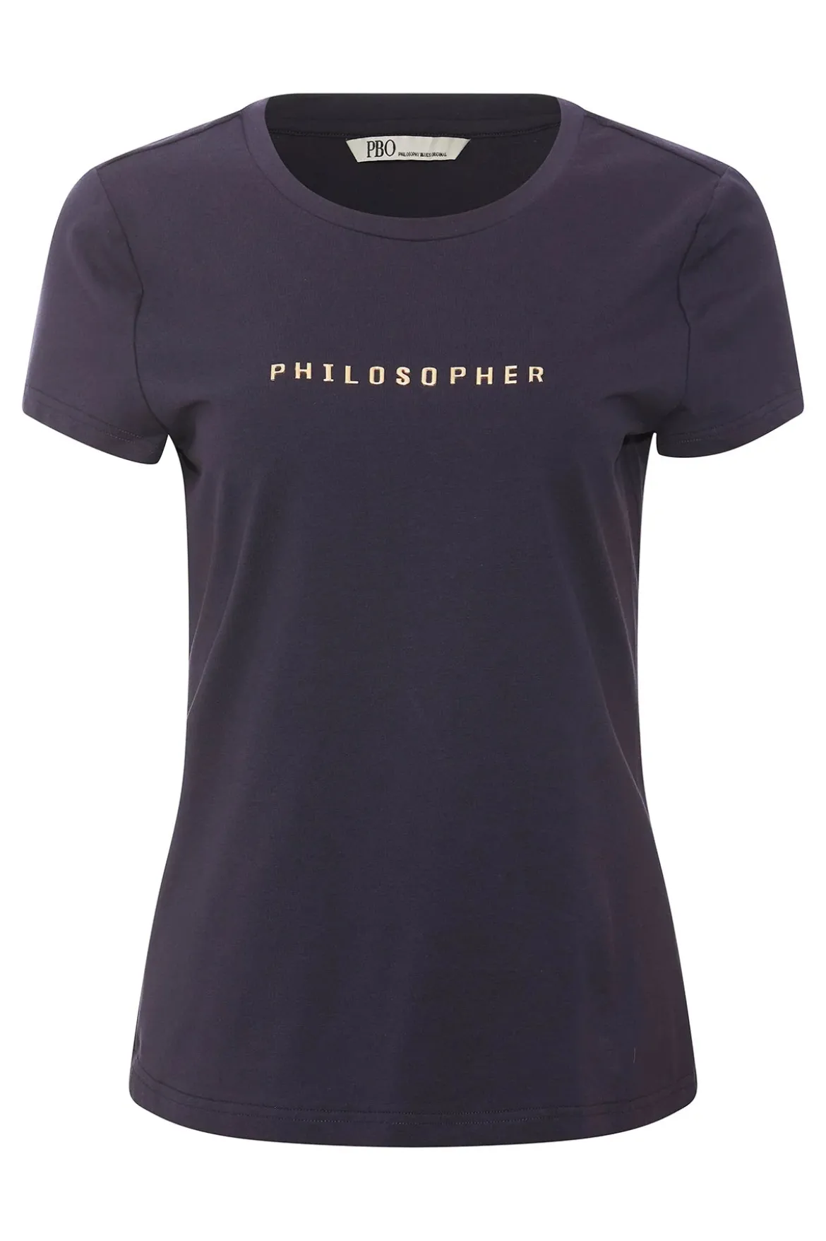 Philosophy Blues Original naisten t-paita Philosopher, tummansininen