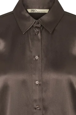 Philosophy Blues Original naisten paitapusero Olino Shirt, tummanruskea