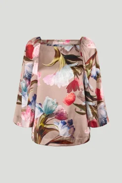 Philosophy Blues Original naisten pusero Celia Silk Blouse, monivärinen kuosi
