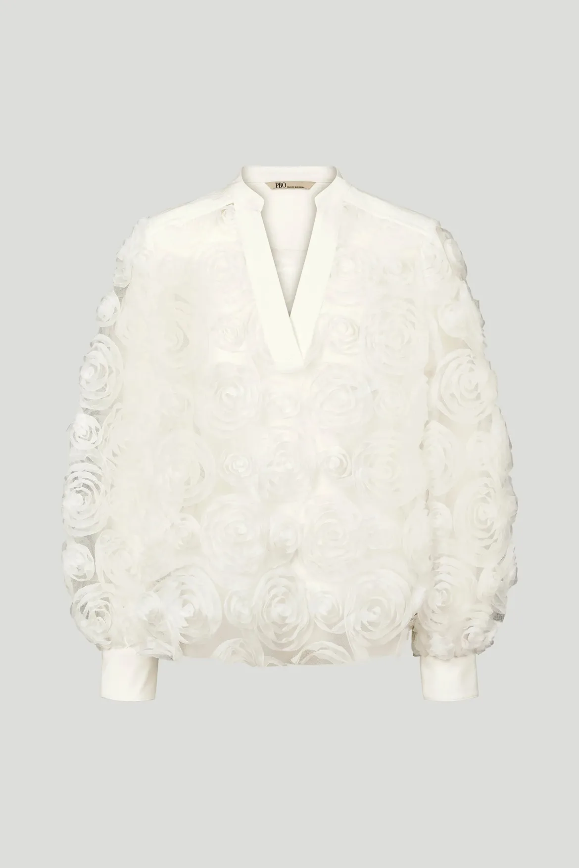 Philosophy Blues Original naisten pusero CIRCLE BLOUSE, valkoinen