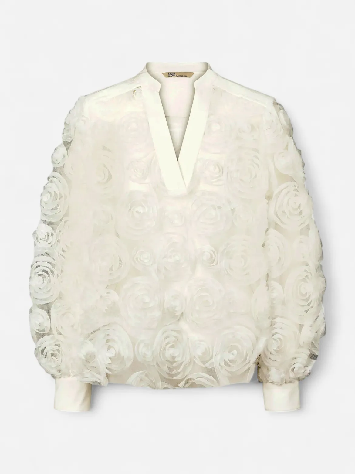 Philosophy Blues Original naisten pusero CIRCLE BLOUSE, valkoinen