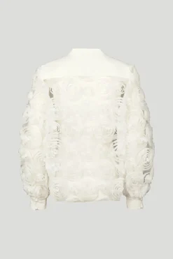 Philosophy Blues Original naisten pusero CIRCLE BLOUSE, valkoinen