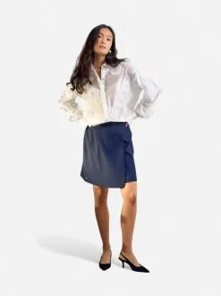 Philosophy Blues Original naisten paitapusero Bluma Shirt, valkoinen