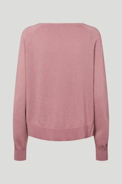 Philosophy Blues Original naisten neulepusero BEKKA KNIT SWEATER, vaaleanpunainen