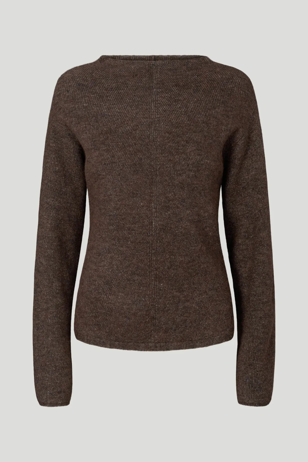 Philosophy Blues Original naisten neulepusero, TORNA KNIT Tummanruskea