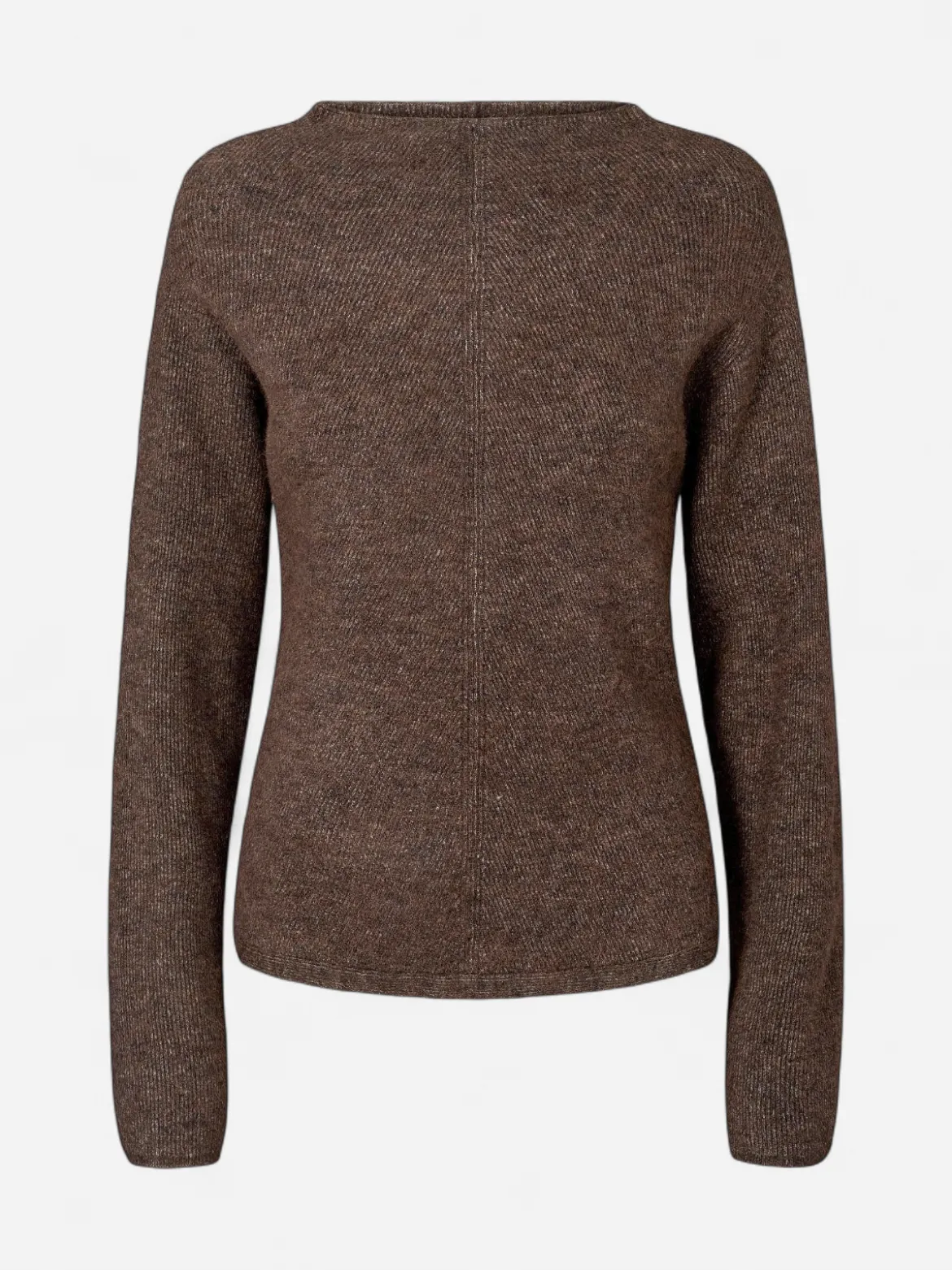 Philosophy Blues Original naisten neulepusero, TORNA KNIT Tummanruskea