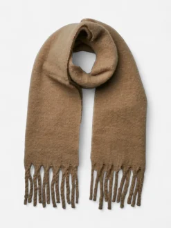 Pieces huivi, PCNIKITA LONG SCARF Kameli
