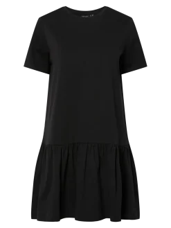 Pieces mekko PCDISSO SS O-Neck Dress, musta