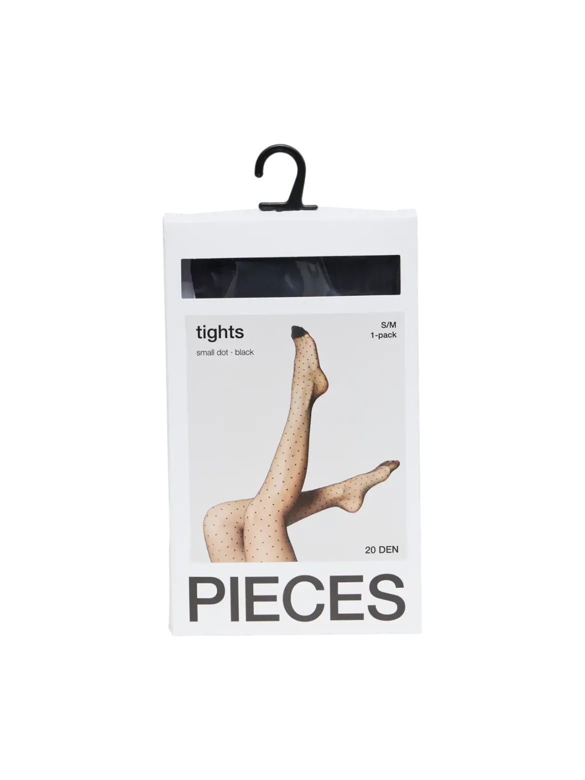 Pieces naisten sukkahousut PCNew Nikoline, musta