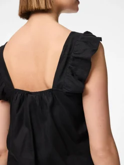 Pieces naisten toppi PCPIA SL Top, musta