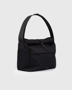 Sandqvist laukku, ICON MESSENGER BAG Musta