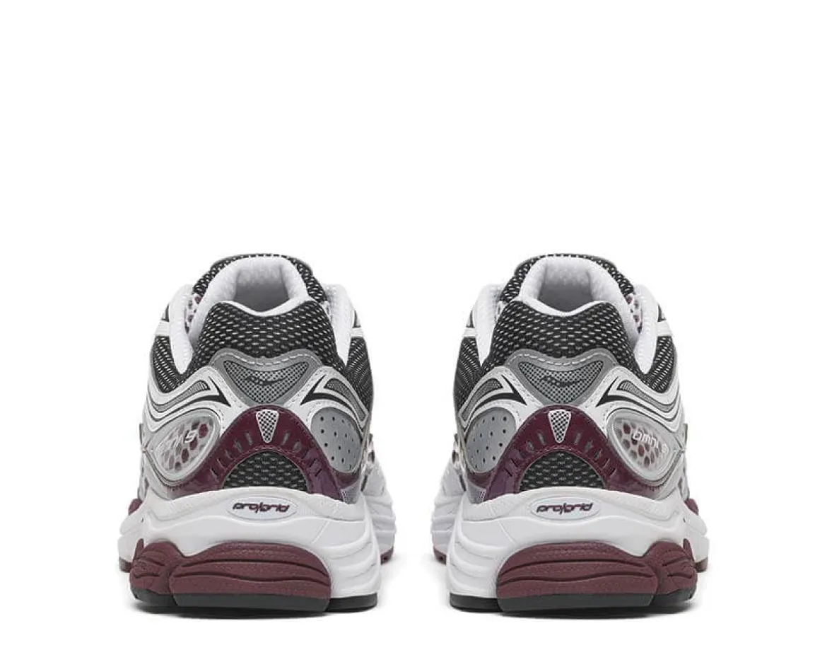 Saucony miesten lenkkarit ProGrid Omni 9, viininpunainen kuosi