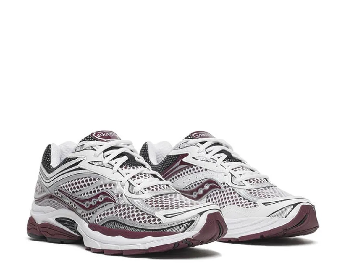 Saucony miesten lenkkarit ProGrid Omni 9, viininpunainen kuosi