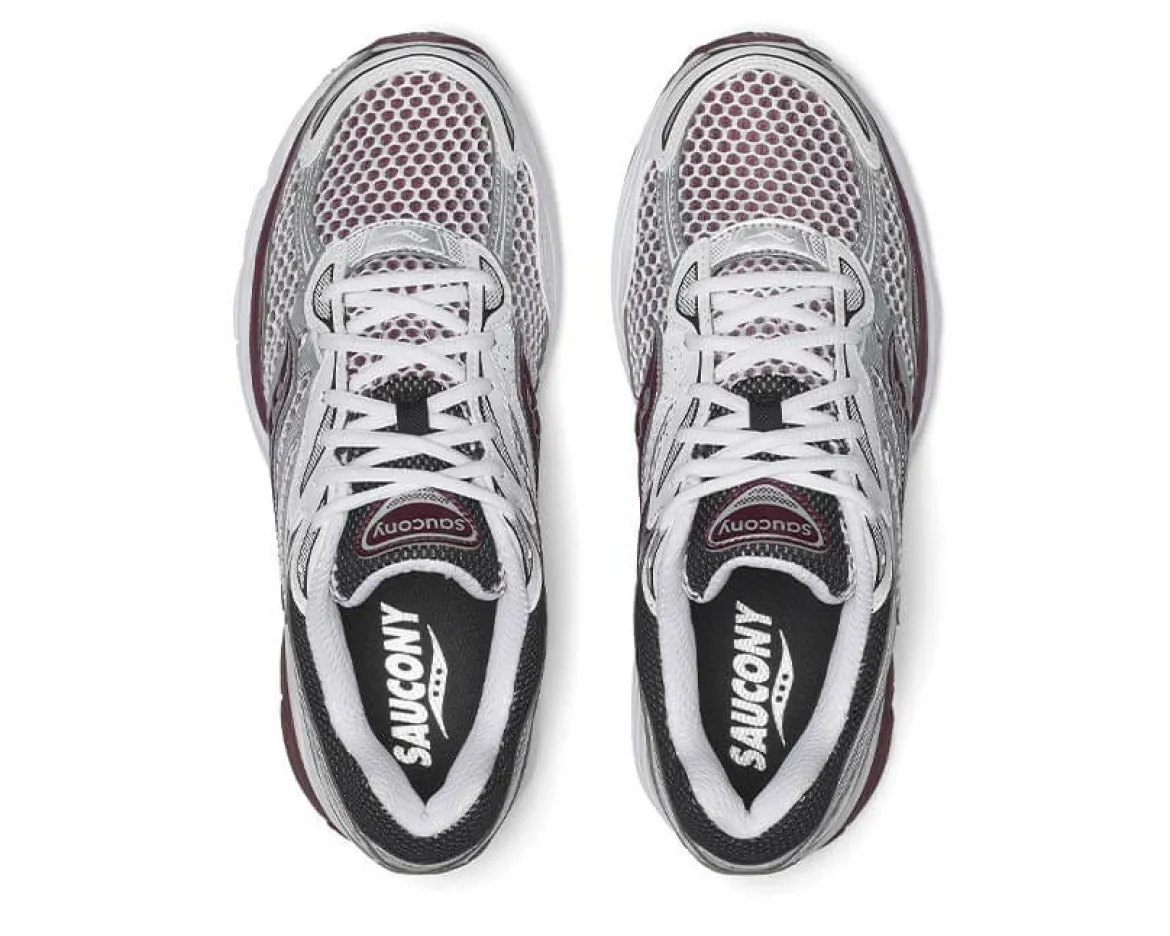 Saucony miesten lenkkarit ProGrid Omni 9, viininpunainen kuosi