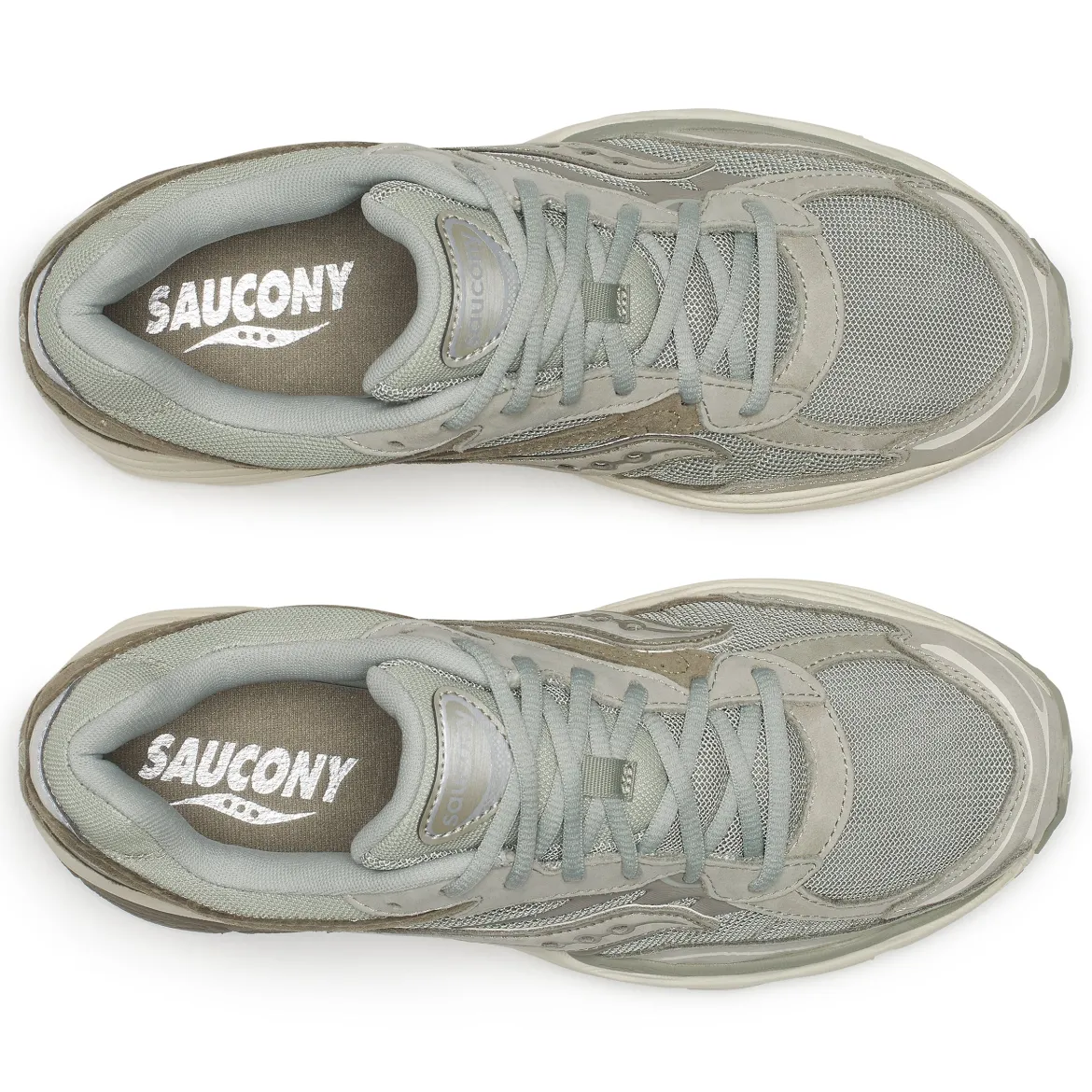 Saucony miesten lenkkarit ProGrid Omni 9 Og Suede New Cage, Beige