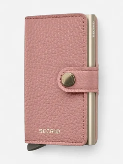 SECRID korttikotelo, MINIWALLET PEBBLE ROSE Vaaleanpunainen