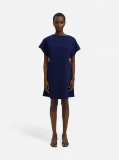 Selected Femme mekko Slfcalli SS Short Dress, Ocean Cavern