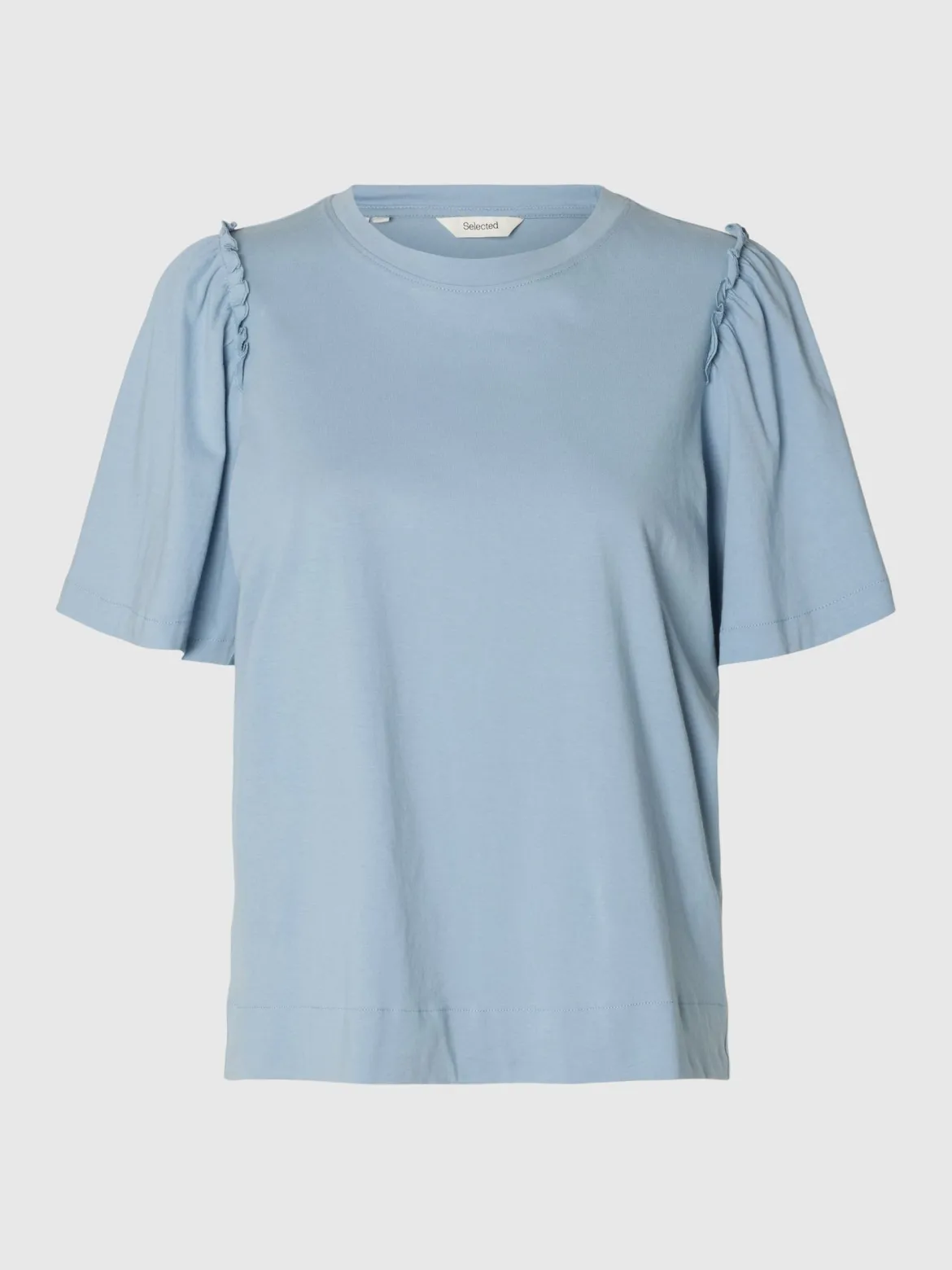Selected Femme naiset T-paita Penelope, Dusty Blue