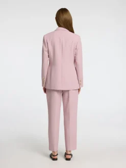 Selected Femme Naisten Bleiseri, AD-SLFRITA LS CLASSIC BLAZER MEL NOOS Vaaleanpunainen