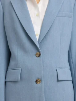 Selected Femme naisten bleiseri SlfRita Classic Blazer, Dusty Blue Melange