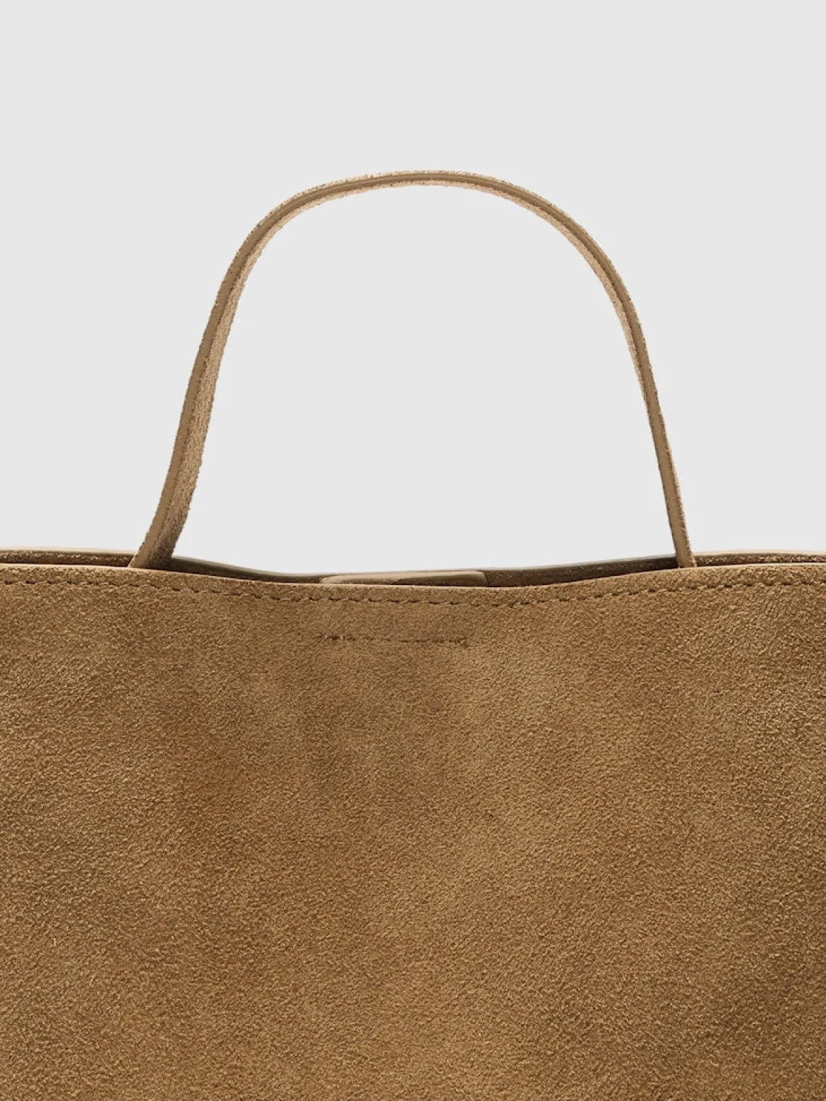 Selected Femme naisten laukku SLFStella Mini Suede Bag, Tan