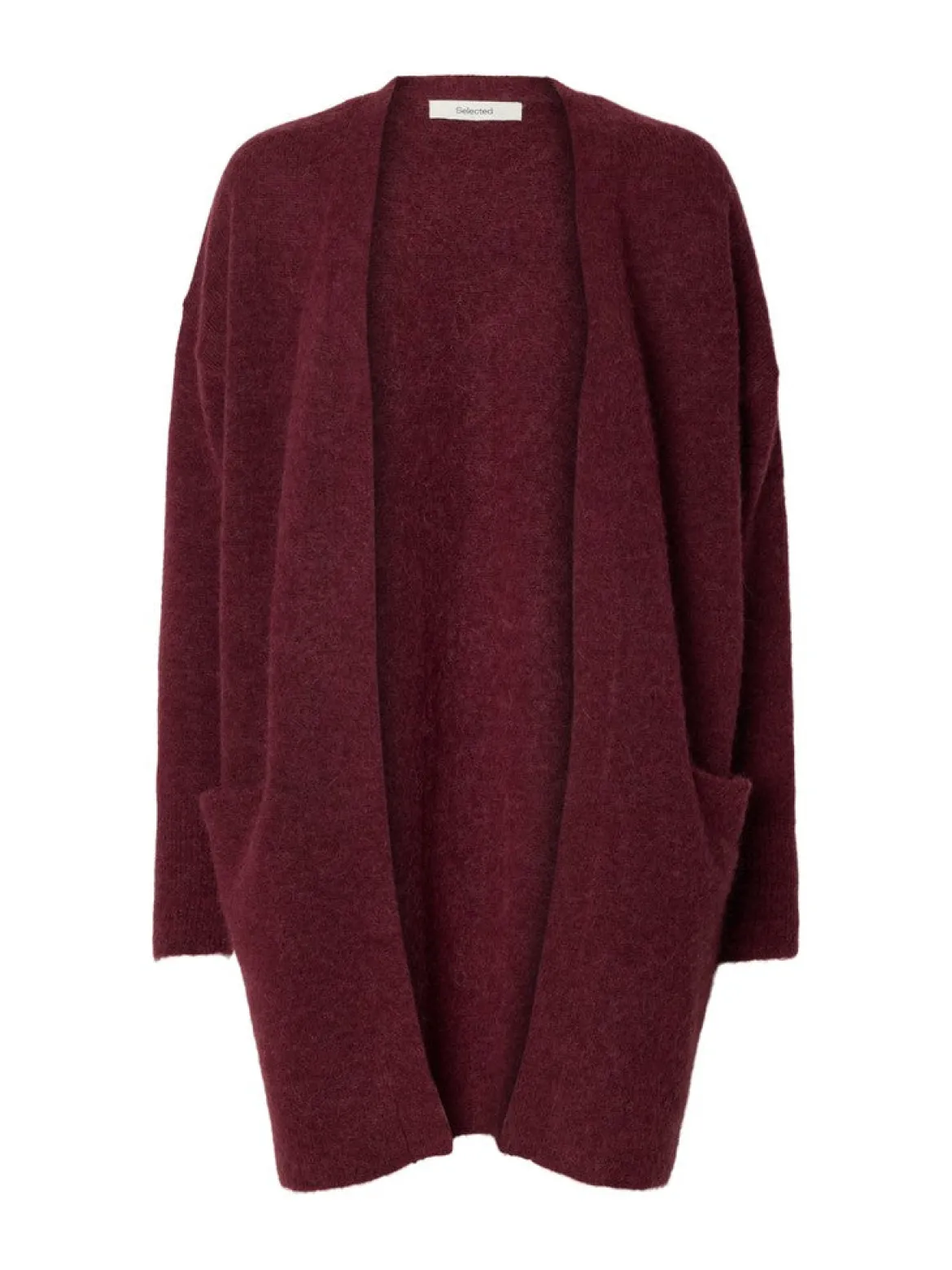 Selected Femme naisten neuletakki Lulu, Tawny Port