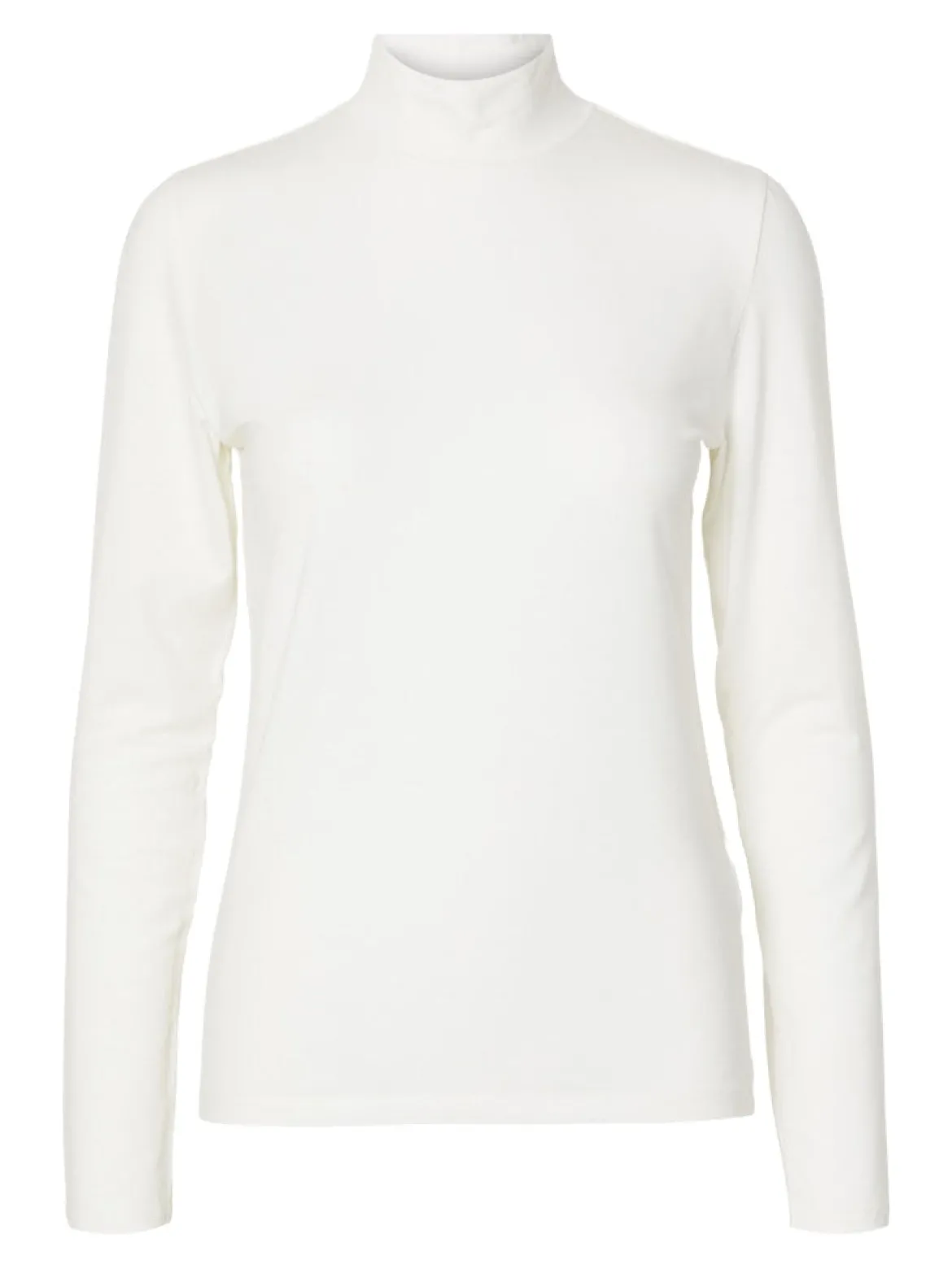 Selected Femme Naisten Paita, SLFMANJA LS HIGH NECK NOOS Snow White