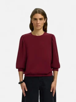 Selected Femme naisten pusero Tenny, Tawny Port