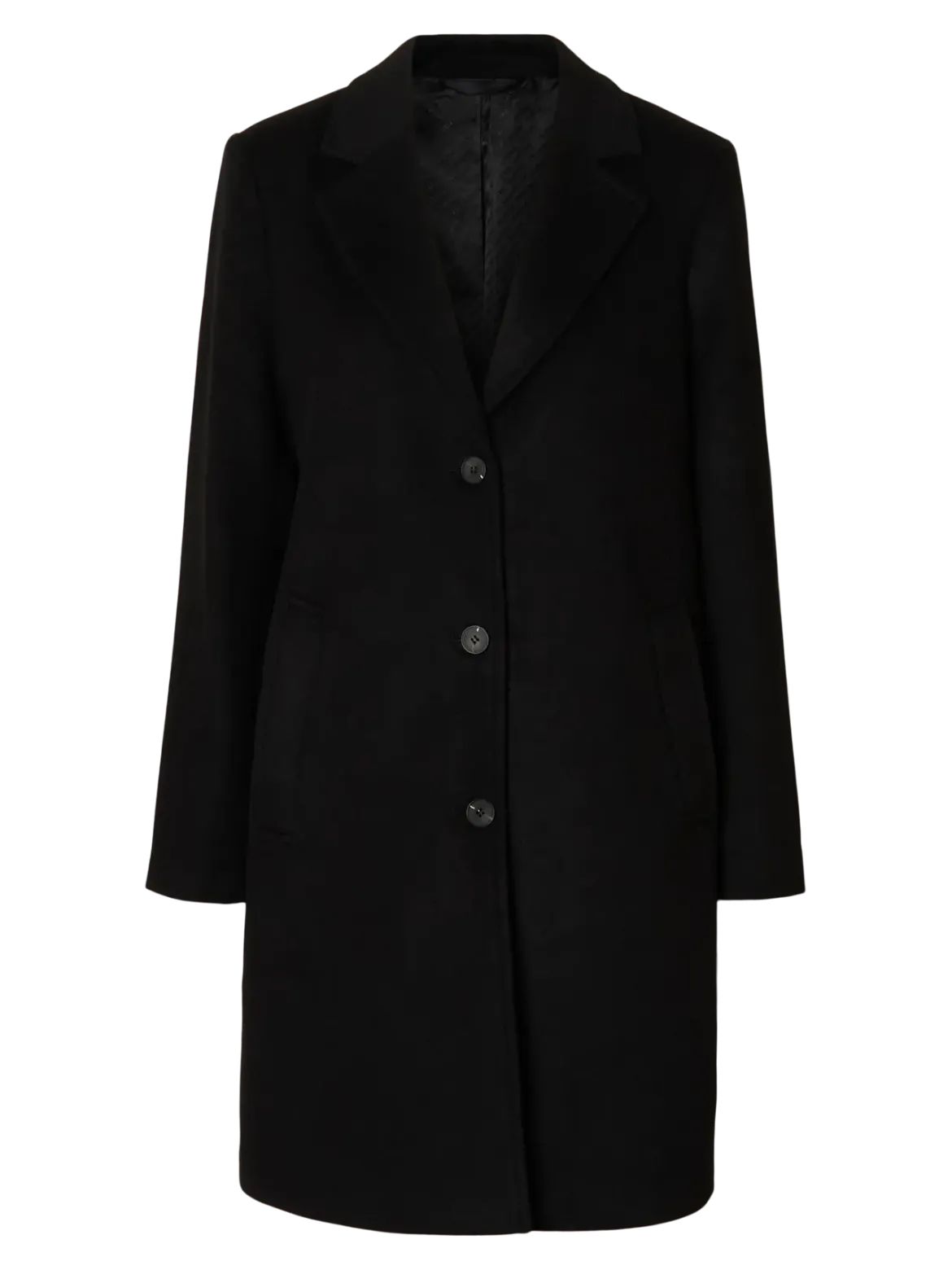 Selected Femme naisten takki, SLFSASJA LANO COAT Black