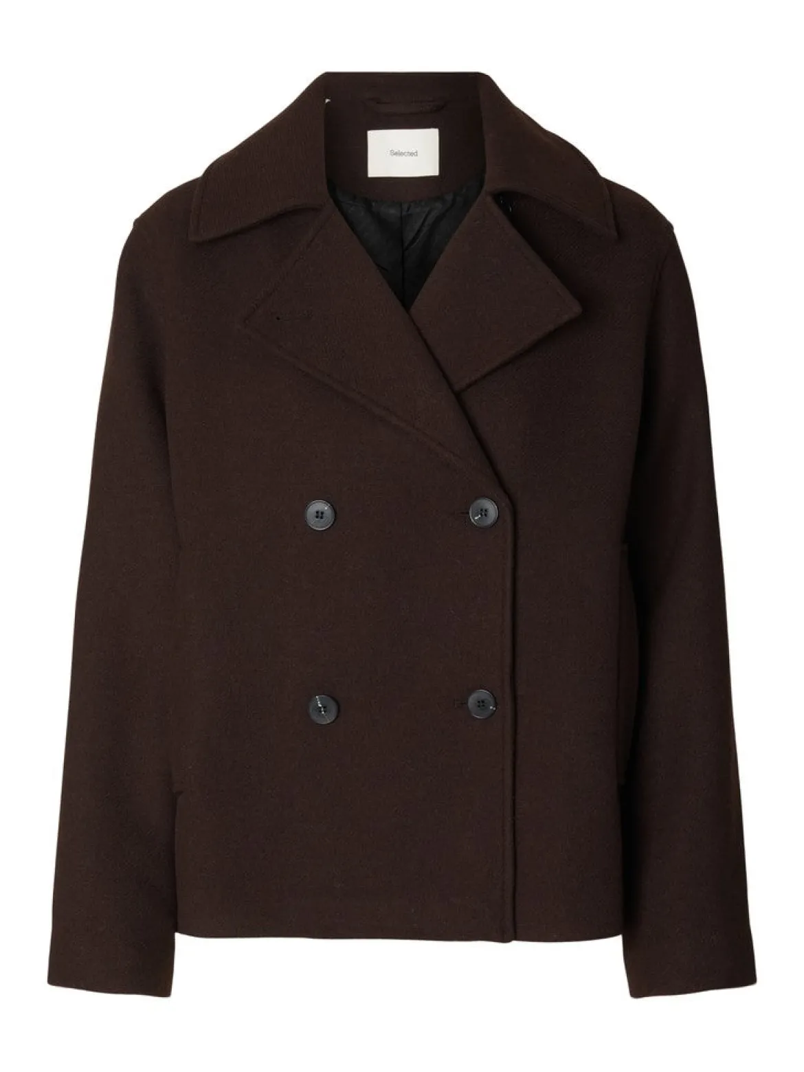 Selected Femme naisten villakangastakki Zia-Alma Wool Blend Jacket, Delicioso