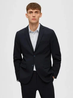 Selected Homme miesten bleiseri Liam BZL Flex NOS, Navy Blazer