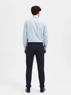 Selected Homme miesten housut Liam TRS Flex NOS, Navy Blazer