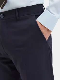 Selected Homme miesten housut Liam TRS Flex NOS, Navy Blazer