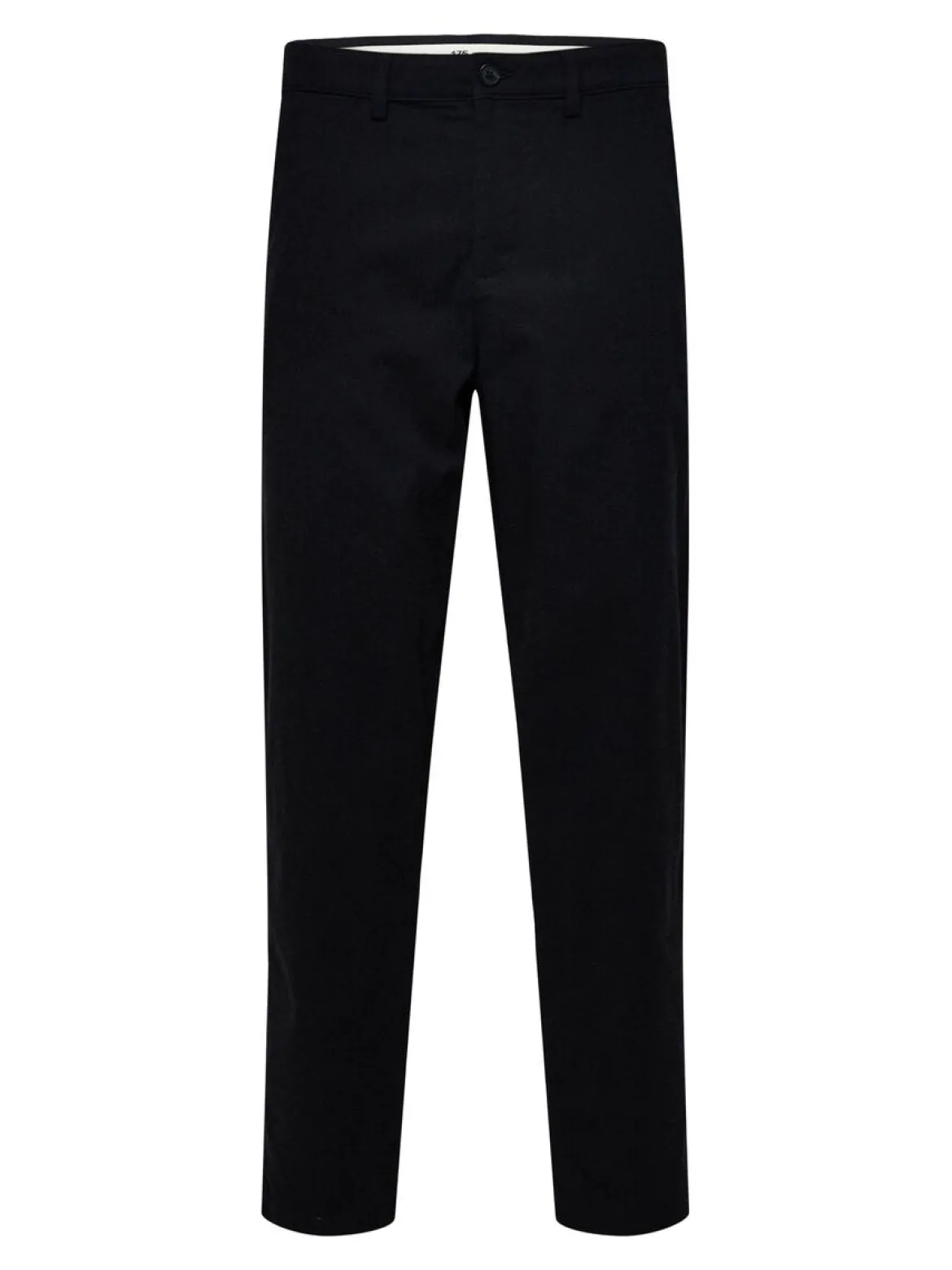 Selected housut, MILES BRUSHED PANTS Tummanharmaa