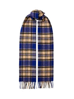 Selected huivi, TOPE WOOL CEHCK SCARF Set Sail Tartan