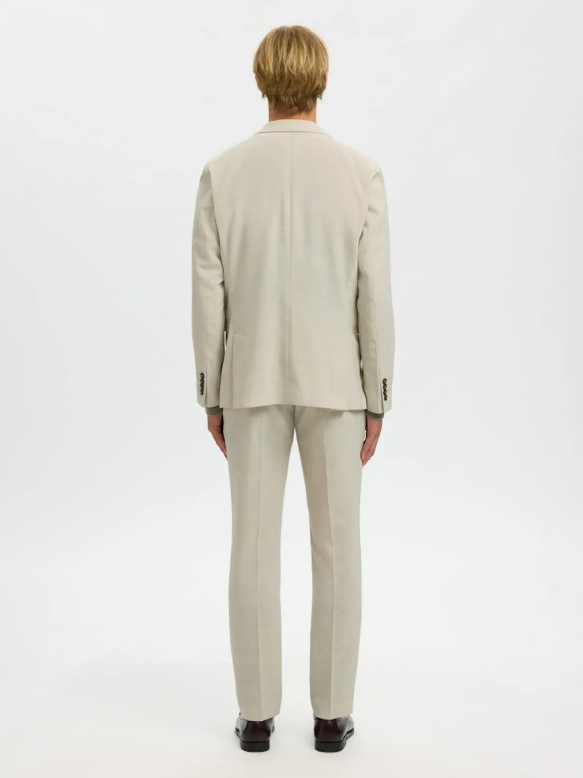 Selected miesten bleiseri SlhSlim Oasis, Egret