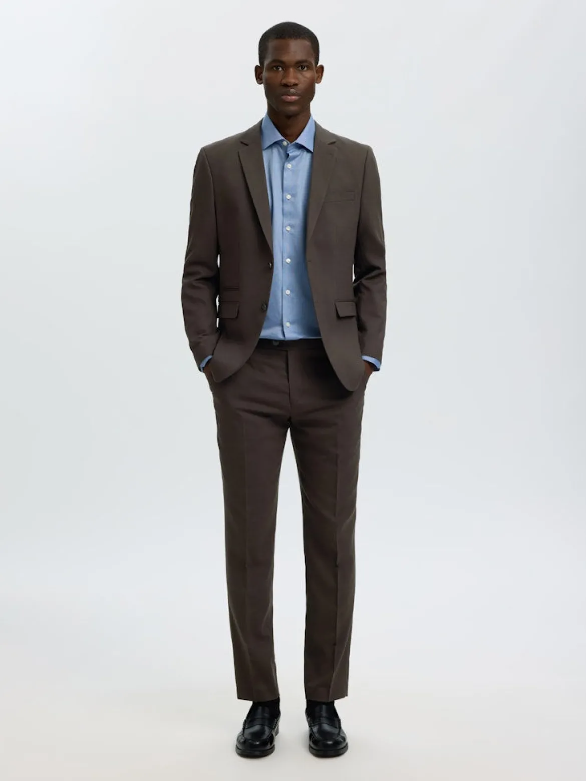 Selected miesten housut Neil, Delicioso