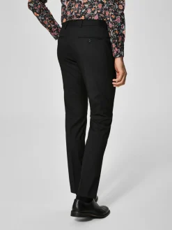 Selected Miesten Housut NEW MYLO LOGAN TROUSER NOS Musta