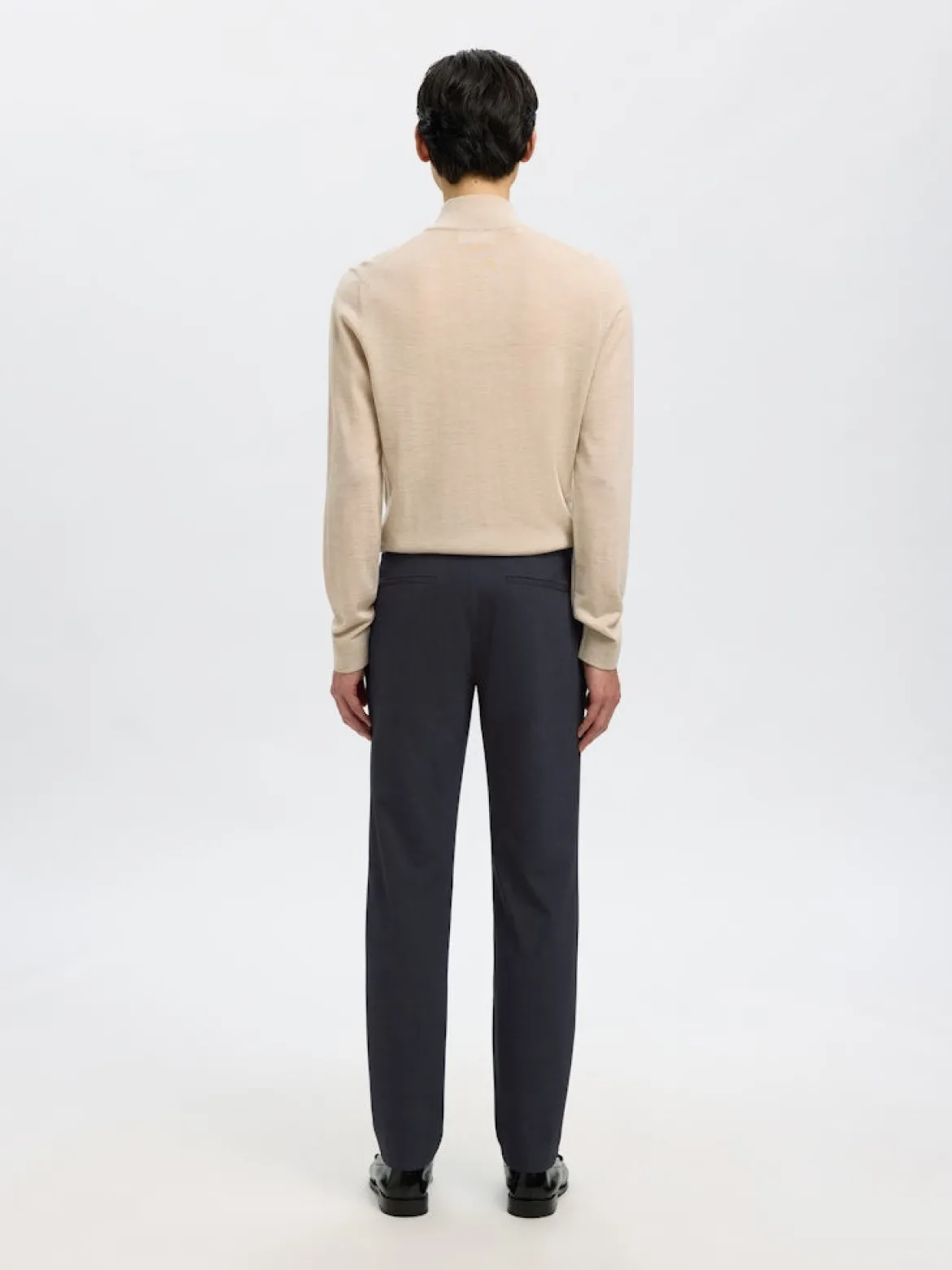 Selected miesten housut Robert Flex Pants, Dark Sapphire