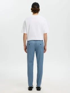 Selected miesten housut SLH175-SLIM NEW MILES FLEX PANT NOOS, Blue Mirage