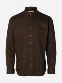 Selected miesten Kauluspaita SLH Performance LS Noos, Delicioso