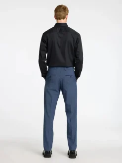 Selected Miesten Kauluspaita, SLIM PERFORMANCE SHIRT NOS Black