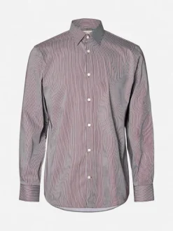 Selected miesten kauluspaita Slim Performance Shirt LS Noos, Tawny Port