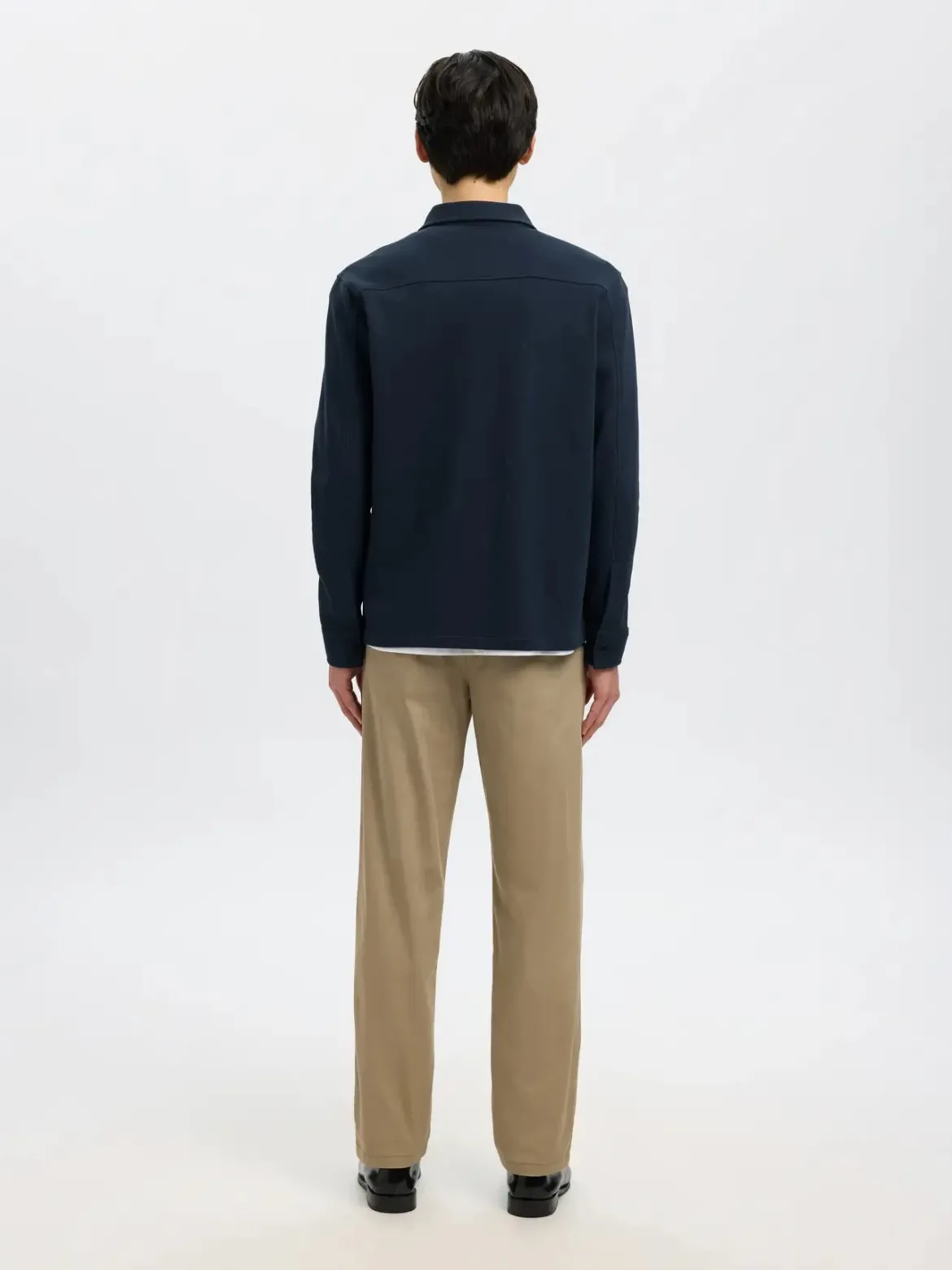 Selected miesten paitatakki SLHJACKIE SWEAT JACKET NOOS, Navy Blazer