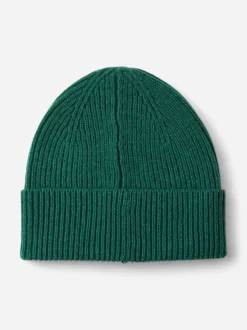 Selected miesten Pipo Mason Merino Beanie, tummanvihreä