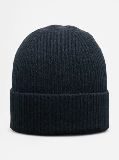 Selected miesten pipo Mason Merino Beanie, tummansininen