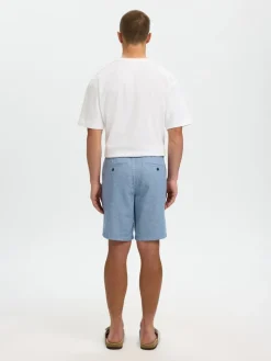 Selected miesten shortsit Brody, Cashmere Blue Mixed W. Tr
